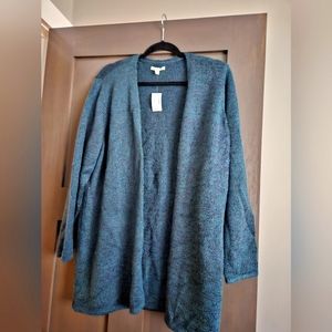 Maurices size 2XL teal cardigan